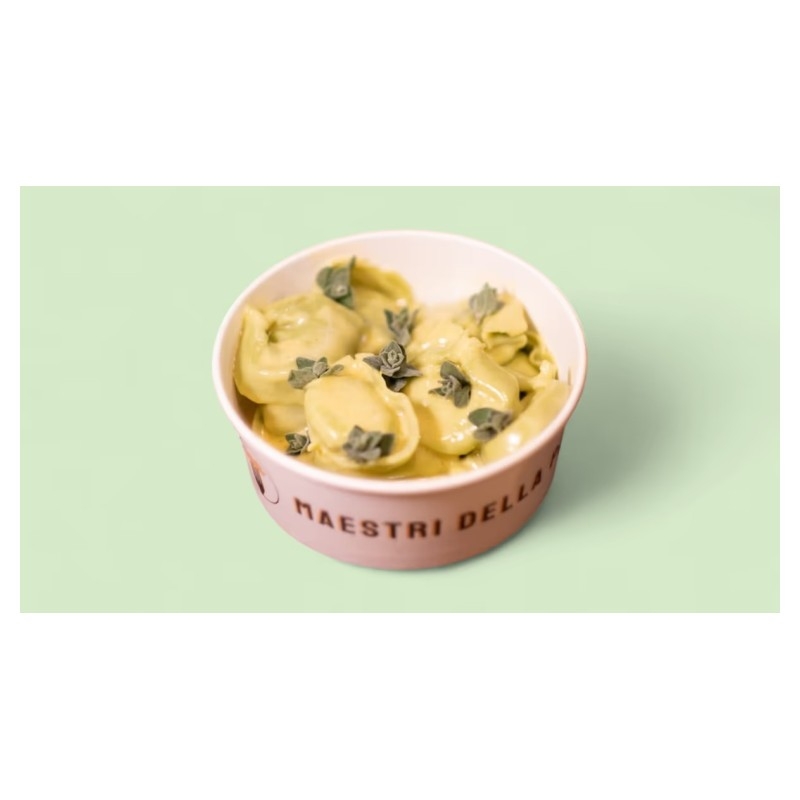 Tortellini À La Ricotta Et Épinards Au Beurre Et Sauge