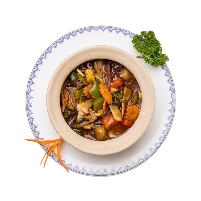 T11 - Légumes Au Curry Rouge Thaï