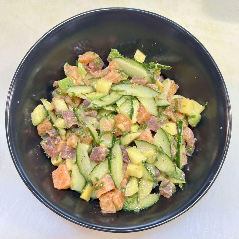 123 Chirashi Saumon Thon Mariné