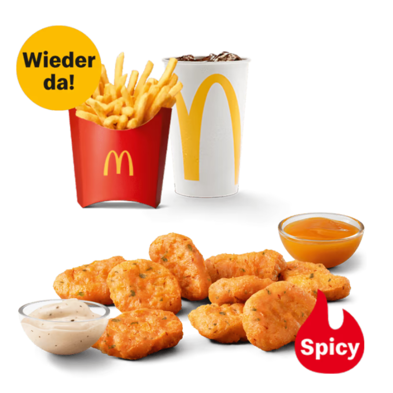 Mcmenu 9 Spicy Nuggets