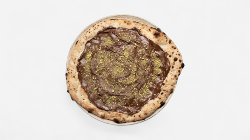 Pizza Nutella E Pistacchio