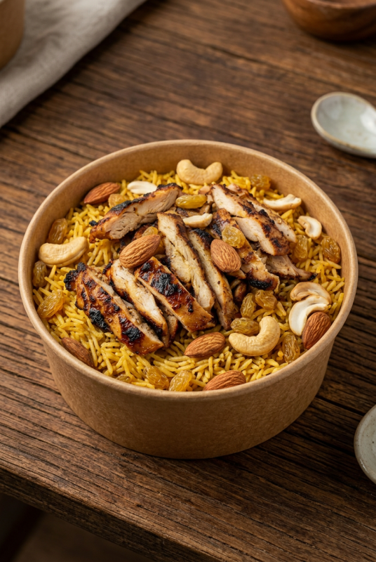 Riz Chawarma Poulet
