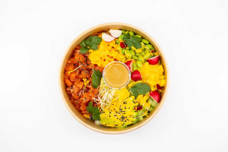 Poké Saumon Bio Mariné