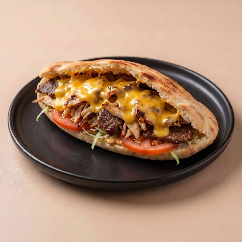 Sandwich Double Kebab