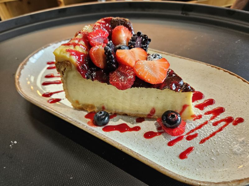 Flan Vanille Et Fruits Rouges