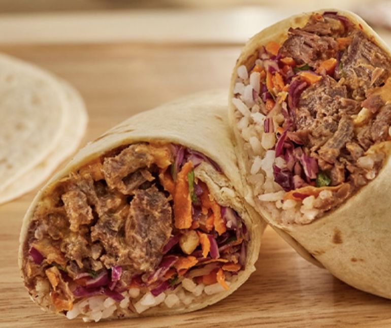 Pulled Beef Burrito