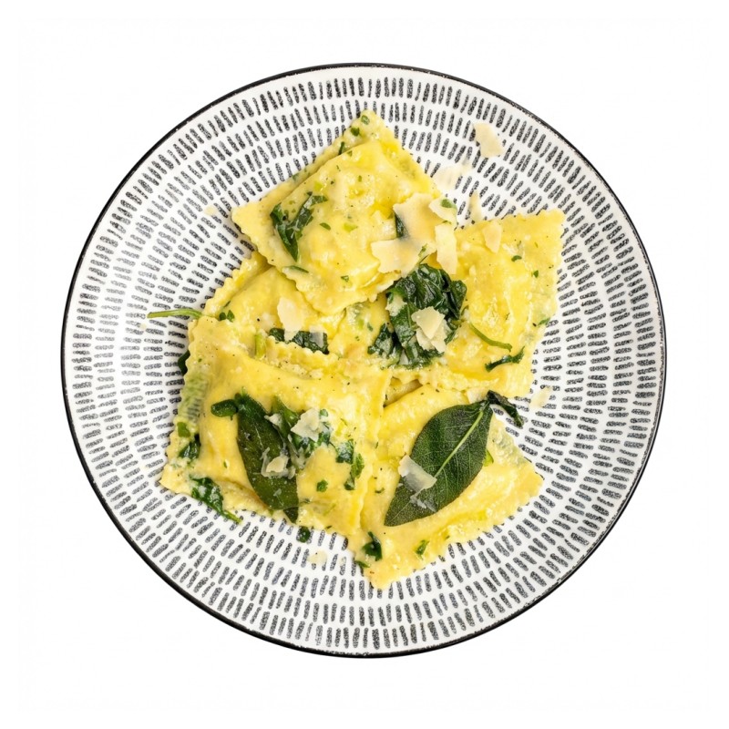 Ravioloni Ricotta Spinaci Burro E Salvia