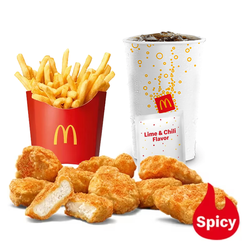 Mcmenu 9Er Shaker Chicken Mcnuggets Lime & Chili Flavor