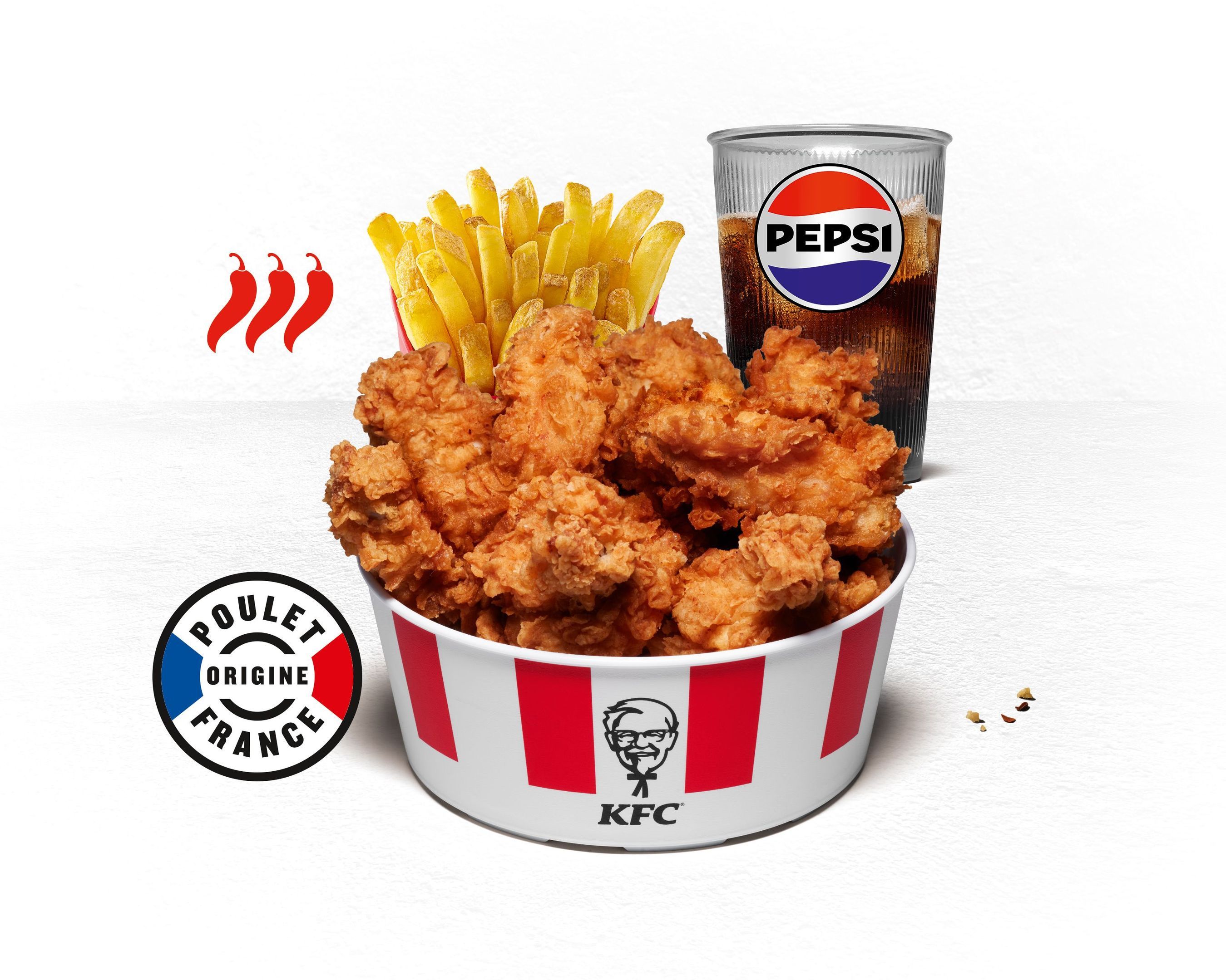 Menu Individuel - 8 Hot Wings®