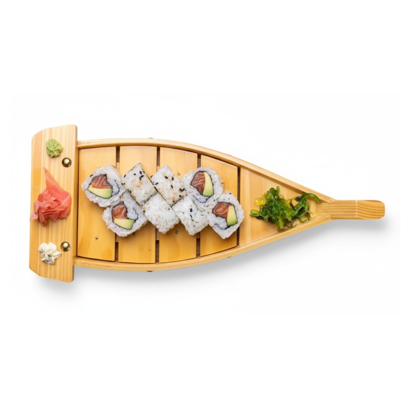 Saumon Avocat Masago Jaune