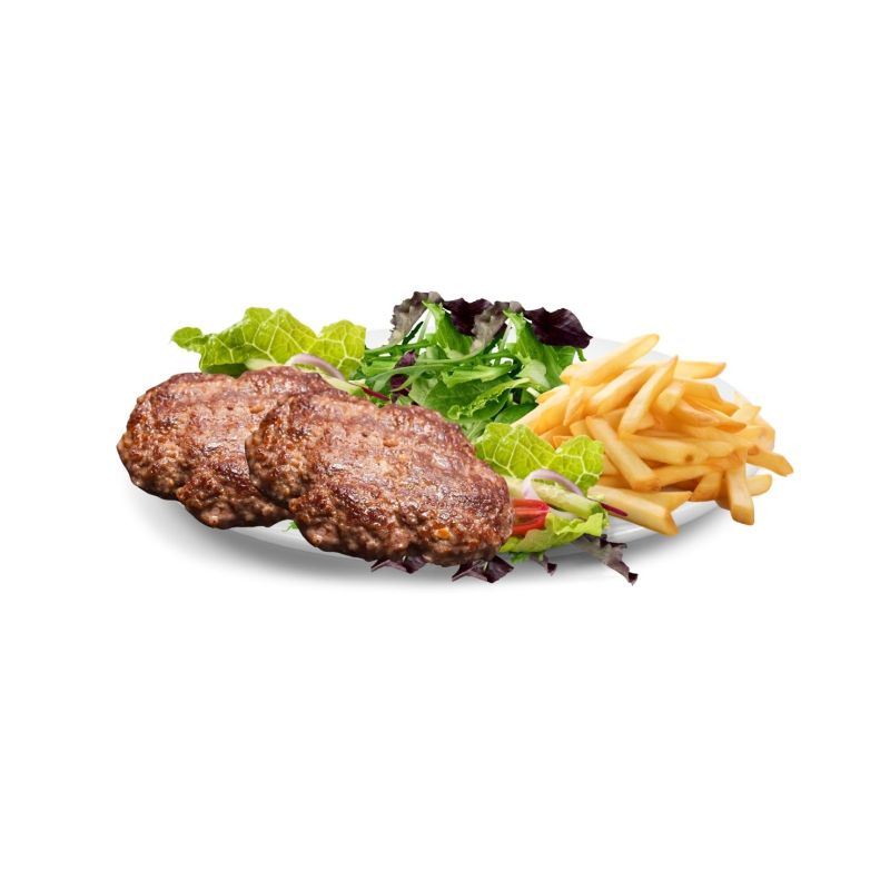 Assiette Hamburger