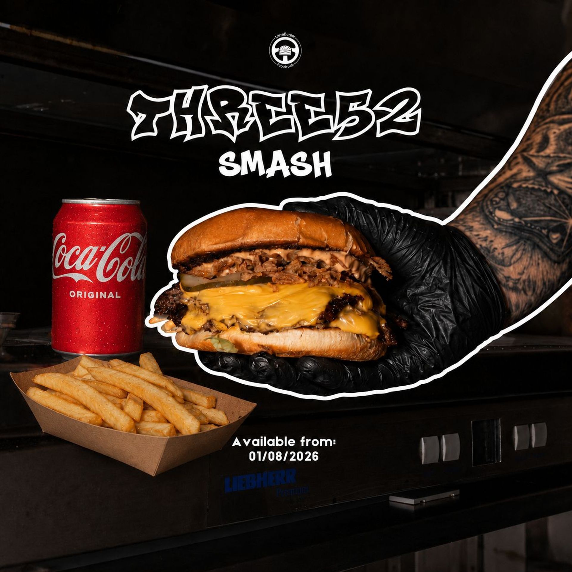 Three52 Smashburger Menu