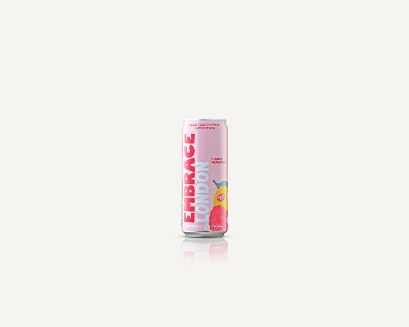 Embrace Soda Citron Framboise
