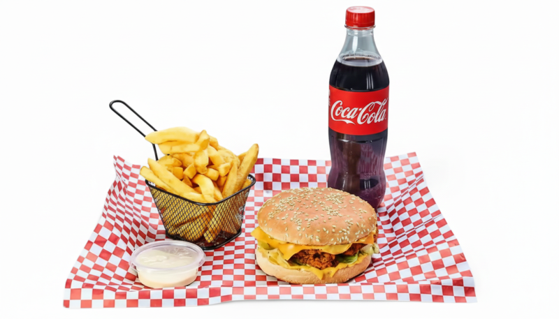 Menu Spicy Cripsy Burger