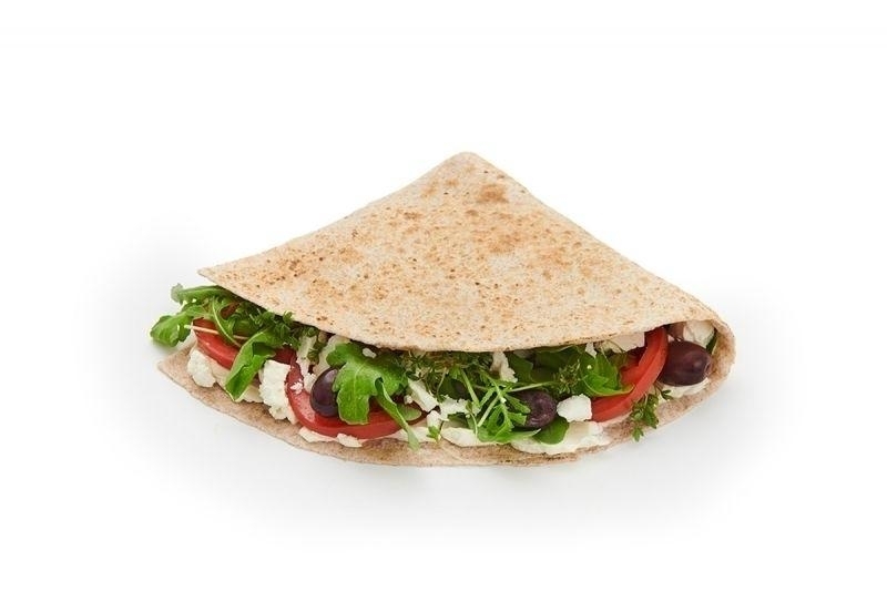 Oliven Schafskäse Flatbread