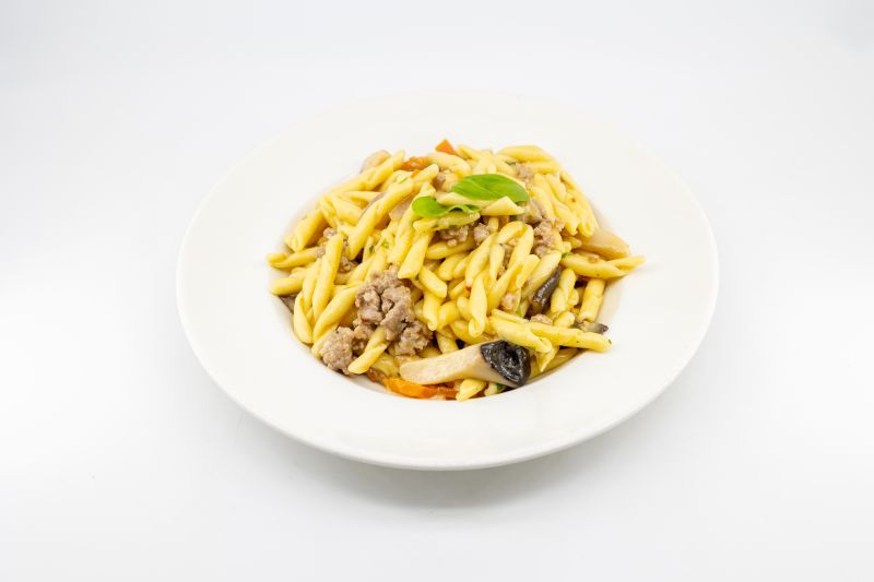 Strozzapreti, Scampis Et Courgettes