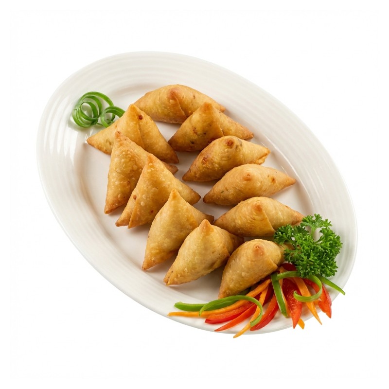 Triangles Au Curry Végétariens