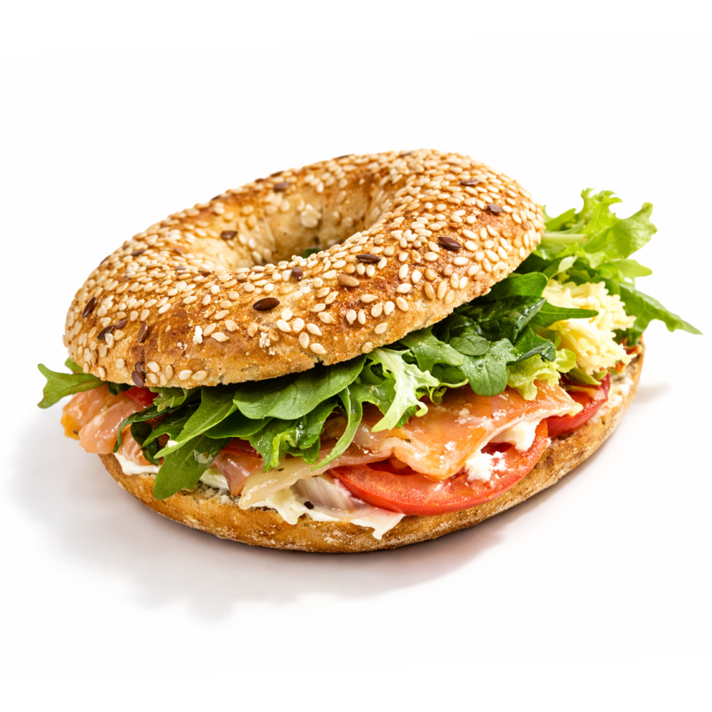 Bagel Au Saumon Fumé