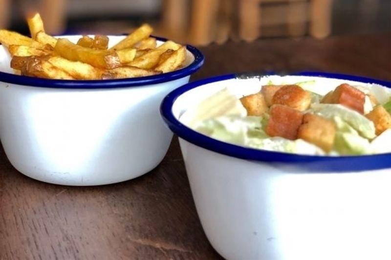 Combo Fries And Side Salad