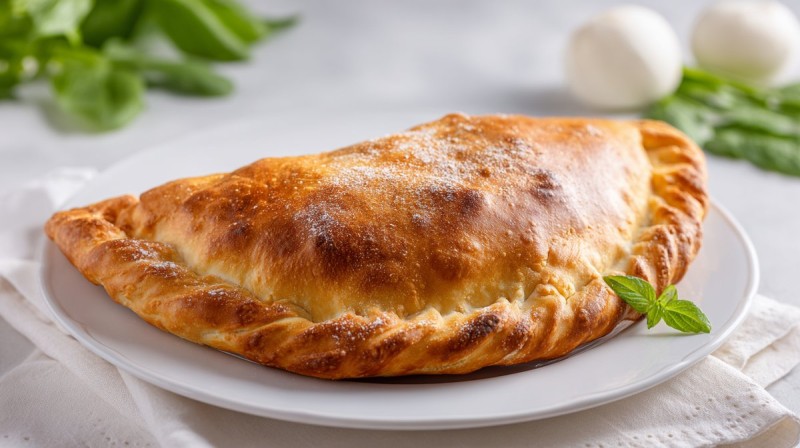 Calzone Salsiccia E Spinaci