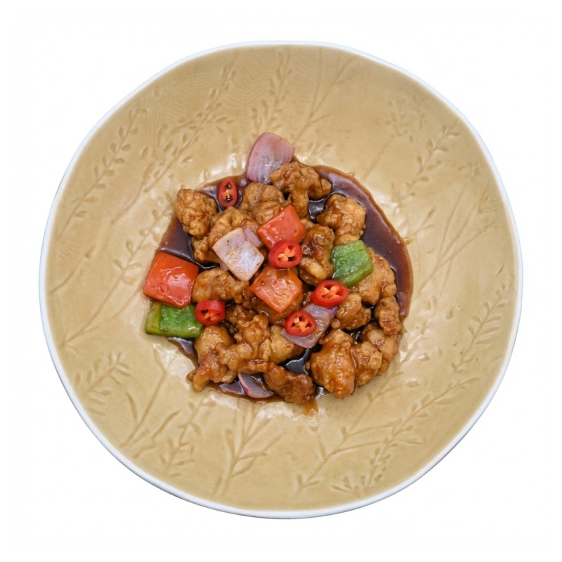 130 Poulet Au Caramel Épicé