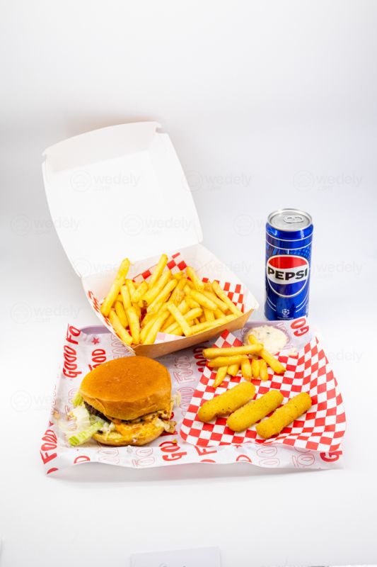 Mozzarella Sticks Box Burger