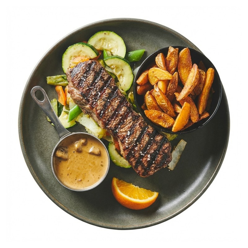 Rumsteak De Boeuf Grillé