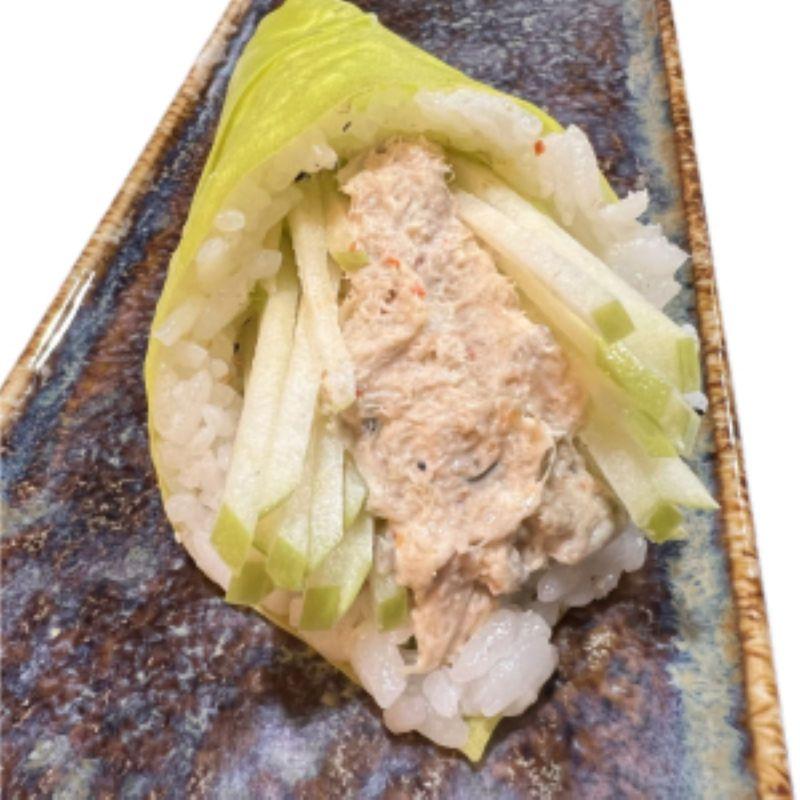 78 Temaki Saumon Cuit Pomme