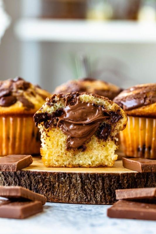 Muffin Nutella