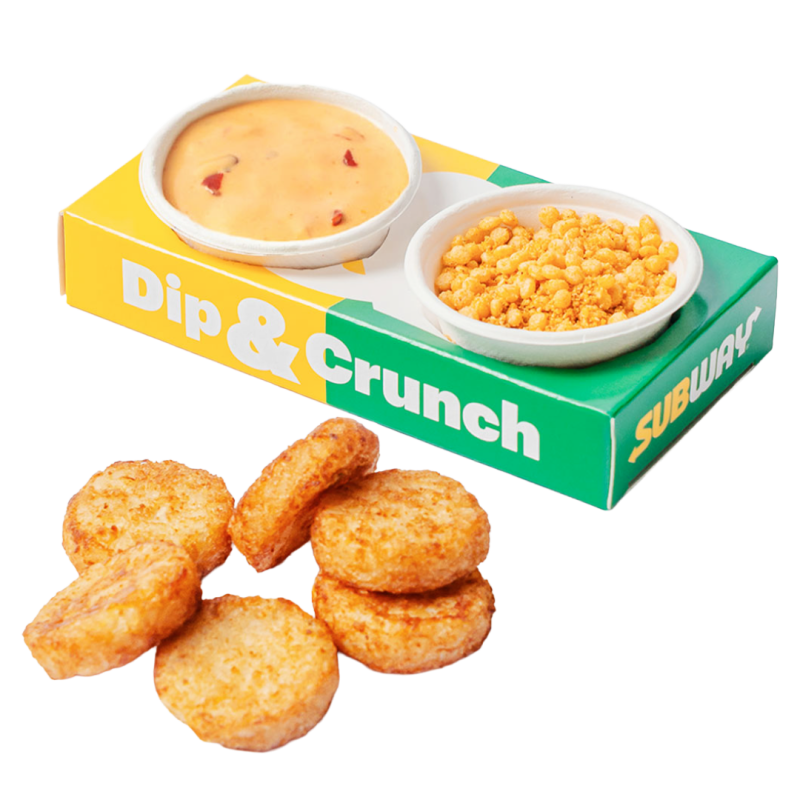 Dip & Crunch + 6 Röstis