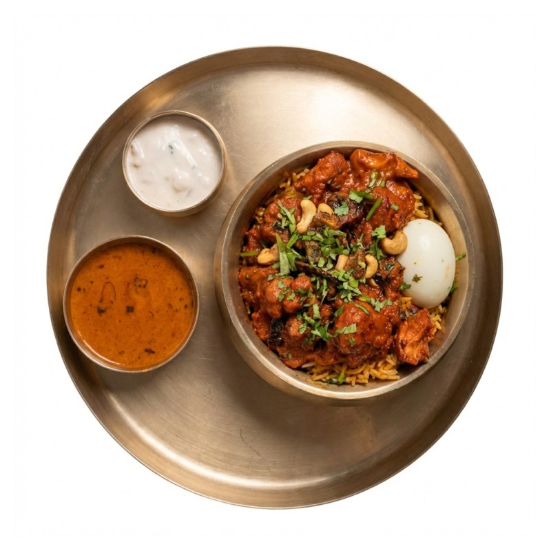 Mutton Chukka Biryani