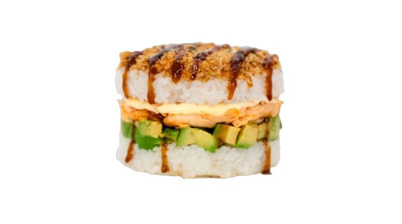 Cooked Salmon Burger