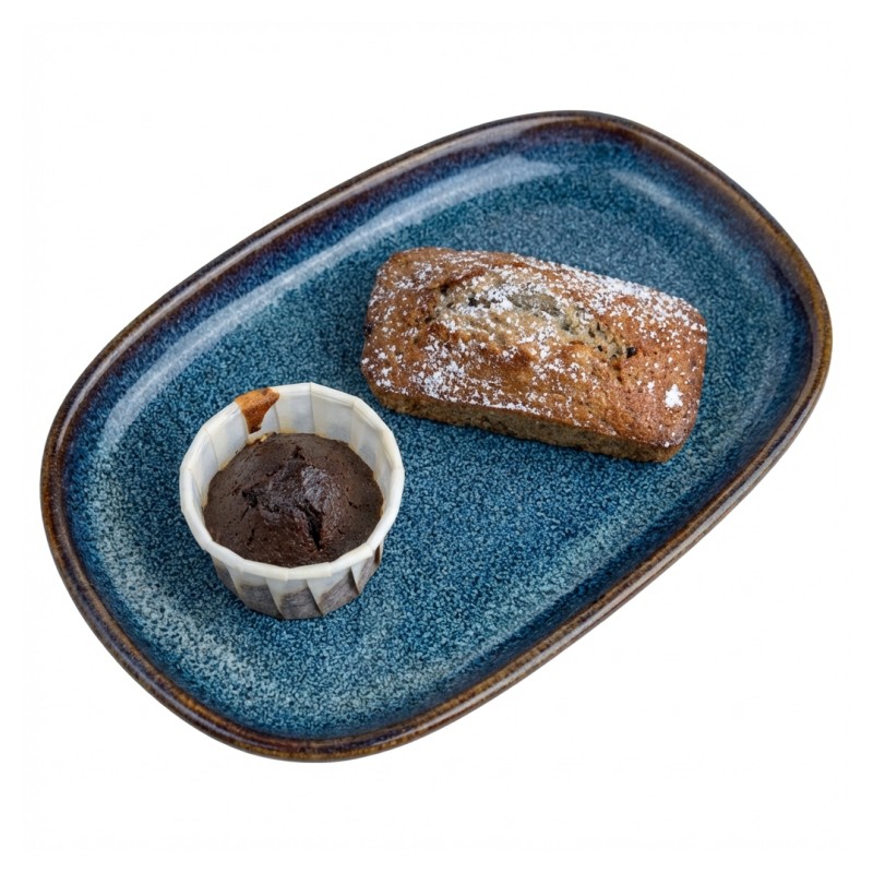 Duo De Mini Dessert Au Choix Du Chef (Exemple : Mini Moelleux Au Chocolat, Brownie. . . . . )