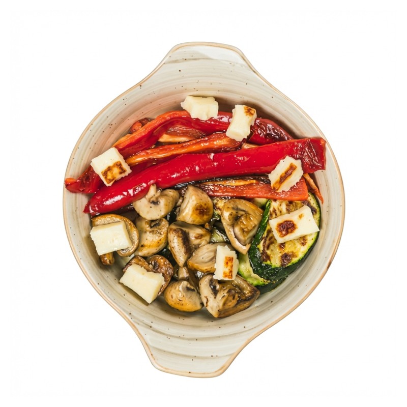 Legumi Alla Griglia Con Provola Affumicata