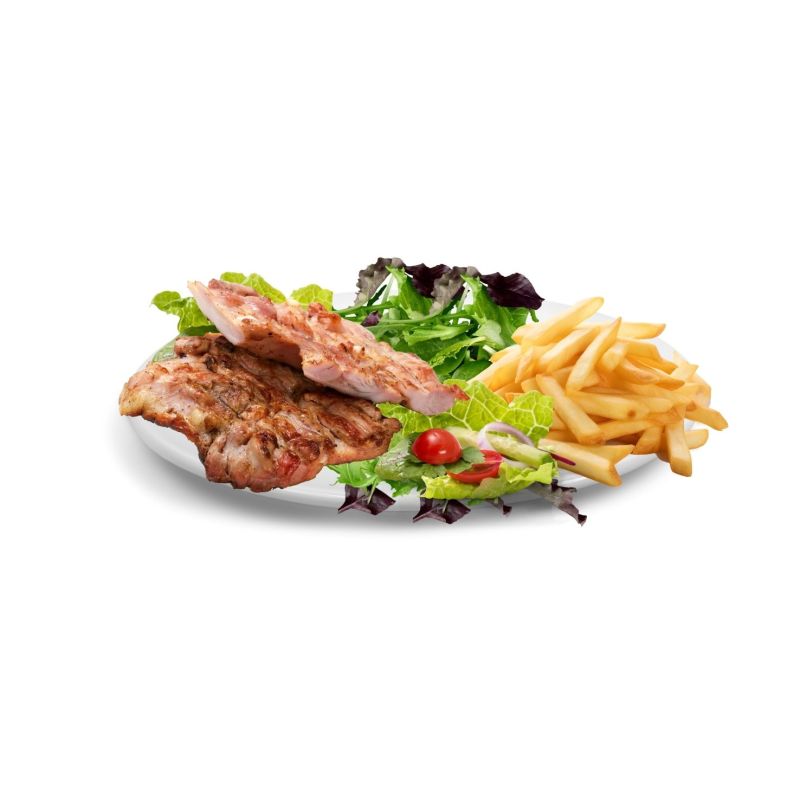 Assiette Escalope De Poulet