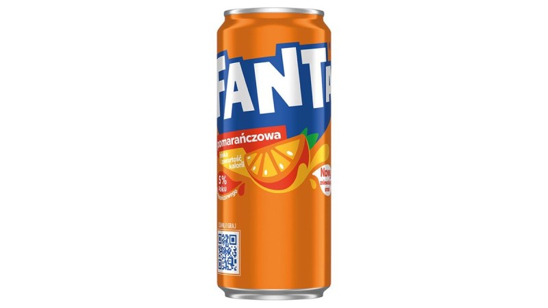 Fanta Orange 0,33 L
