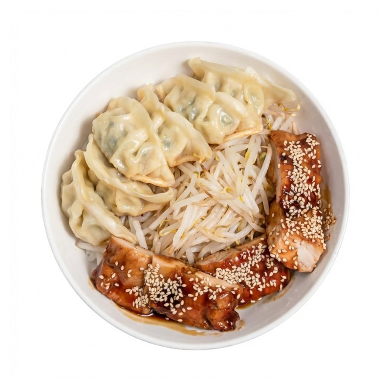 Teriyaki X Gyoza Don