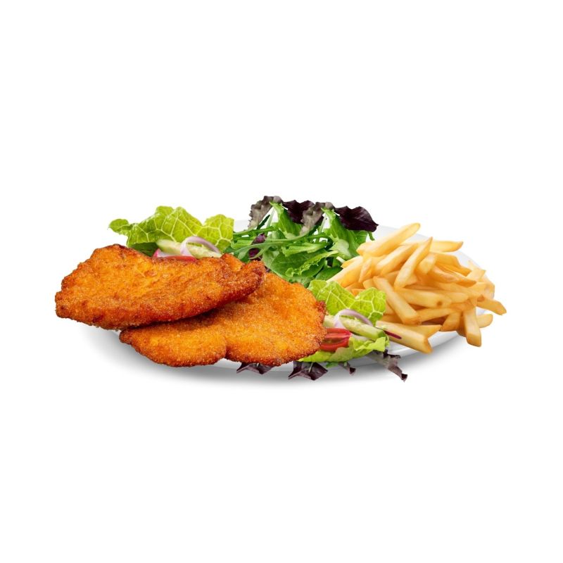 Assiette Escalope Panée