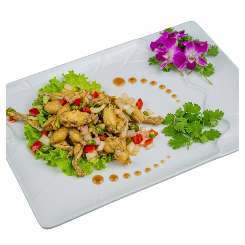 78 Cuisses De Grenouille Sautées Au Poivre Et Sel