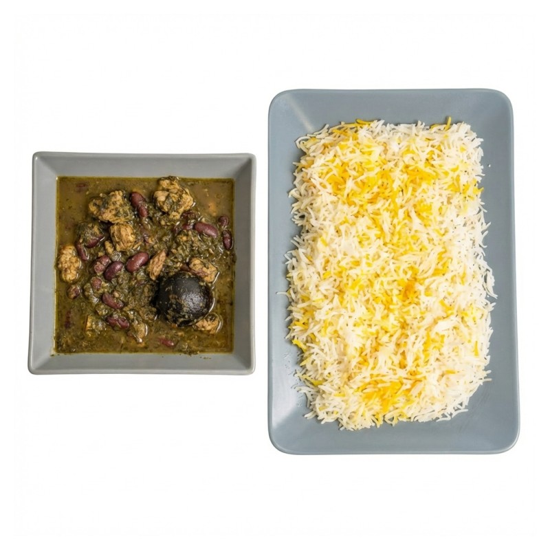 Chormeh Sabzi Avec Riz