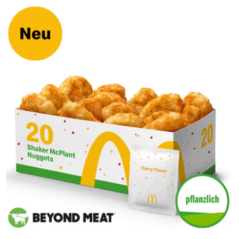 20 Shaker Mcplant Nuggets Curry Flavor