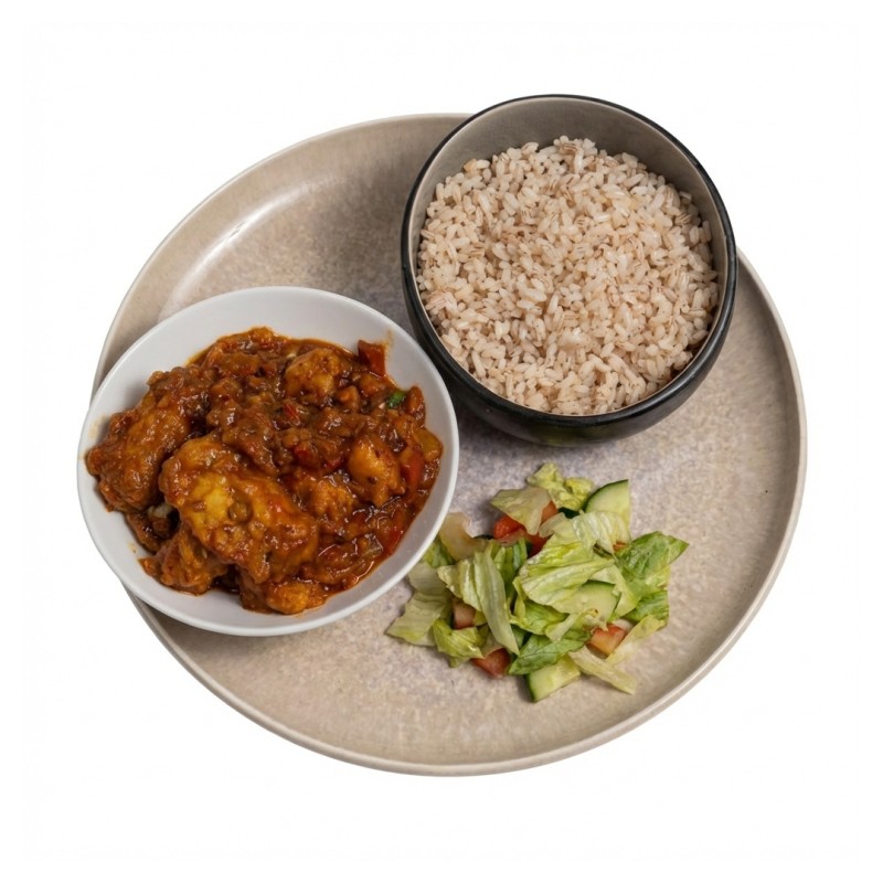 Vegetable Curry With Rice