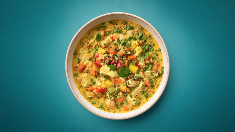 Cassoulet De Légumes Et Quinoa Au Curcuma