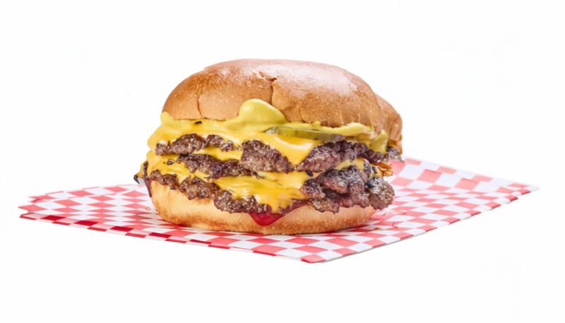 Triple Cheeseburger