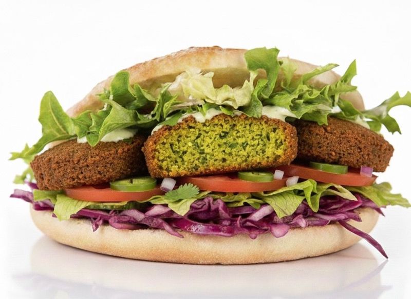 Falafel Sandwich Falafel Sandwich