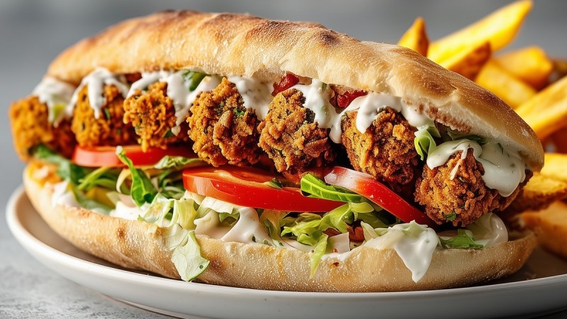 Sandwich Falafel