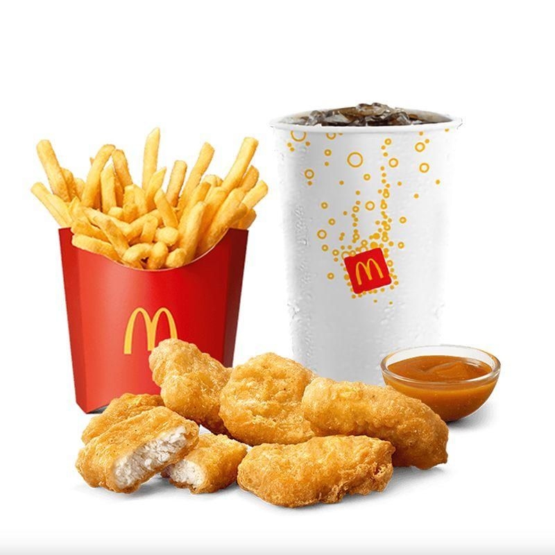Mcmenu 6 Chicken Mcnuggets