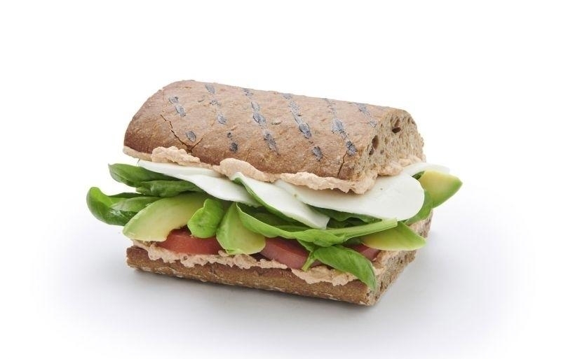 Avocado Mozzarella Sandwich