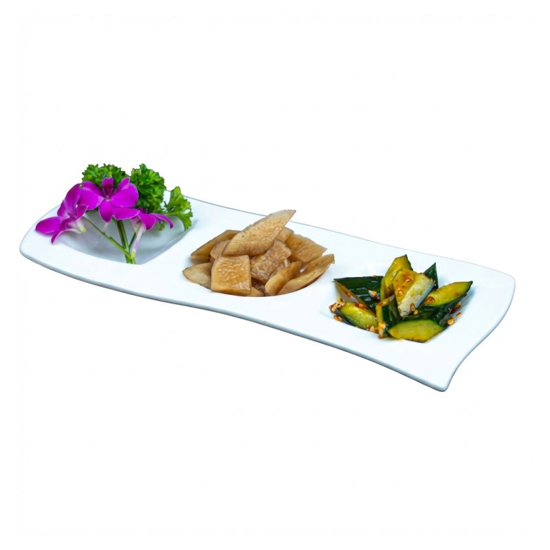 Concombre / Radis Blanc En Crudité À Croquer À La Vinaigrette Maison