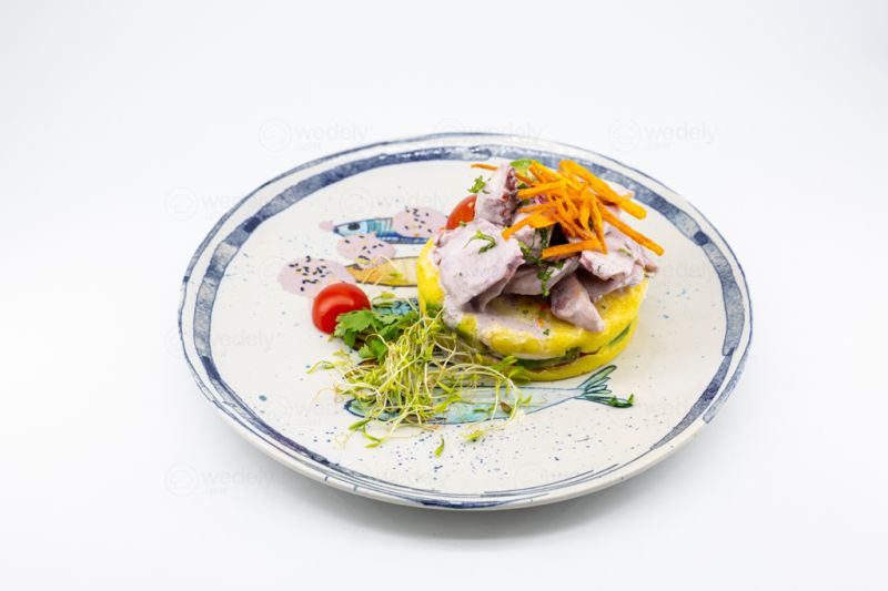 Causa De Pulpo Al Olivo